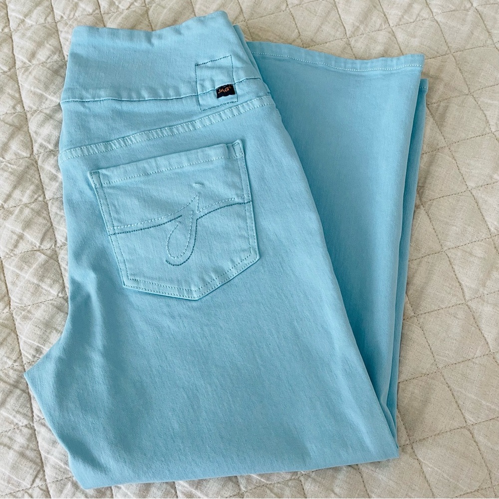 Jag Jeans Petite Echo Cropped Pull On Jean_Azure Size- 6P